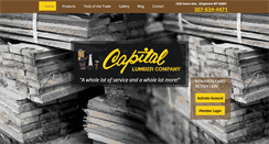Desktop Screenshot of capitallumber.com